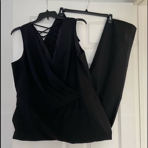 MYNT 1972 Lace-Up Back Wide Leg Jumpsuit - Picture 9 of 9